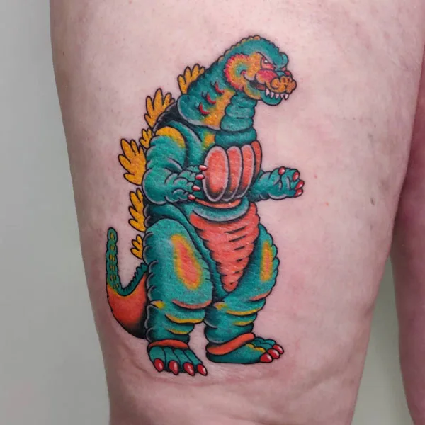 Godzilla tattoo 21