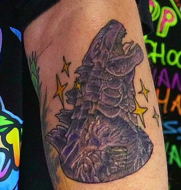 Godzilla tattoo 40