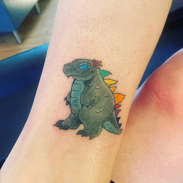 Godzilla tattoo 42