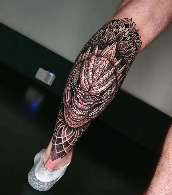 Godzilla tattoo 69