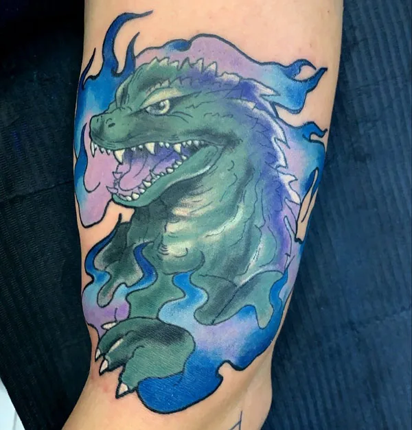 Godzilla tattoo 72