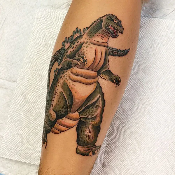 Godzilla tattoo 74