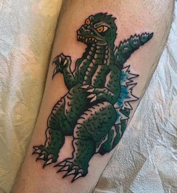 Godzilla tattoo 77