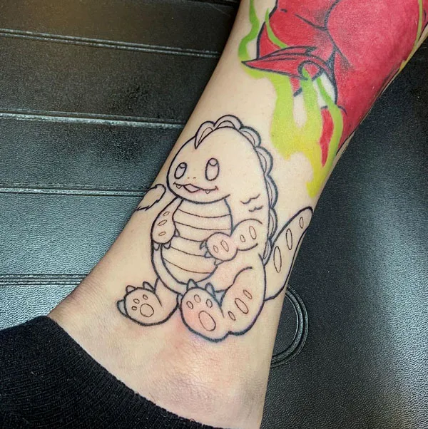 Godzilla tattoo 92