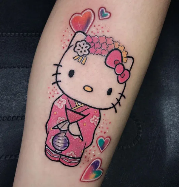 Hello Kitty tattoo 107