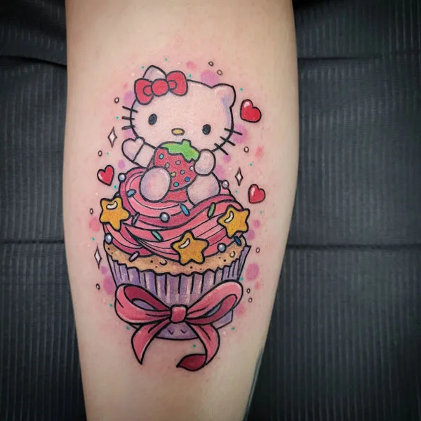 Hello Kitty tattoo 108