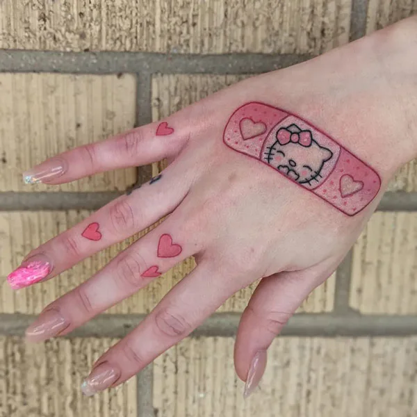 Hello Kitty tattoo 115