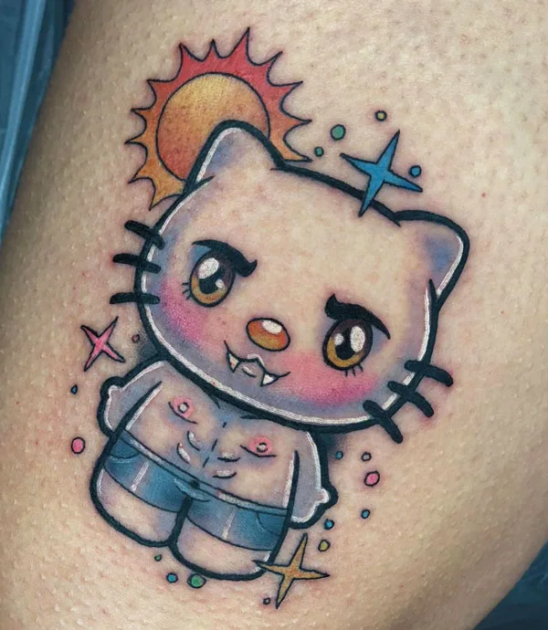 Hello Kitty tattoo 16