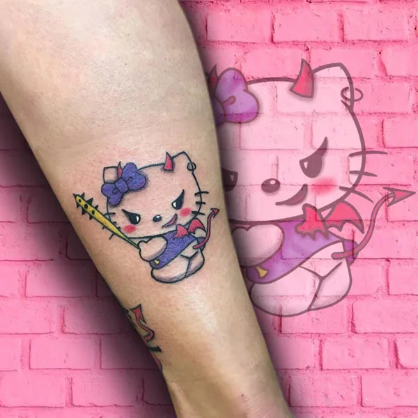 Hello Kitty tattoo 2