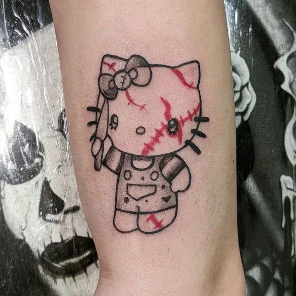 Hello Kitty tattoo 22