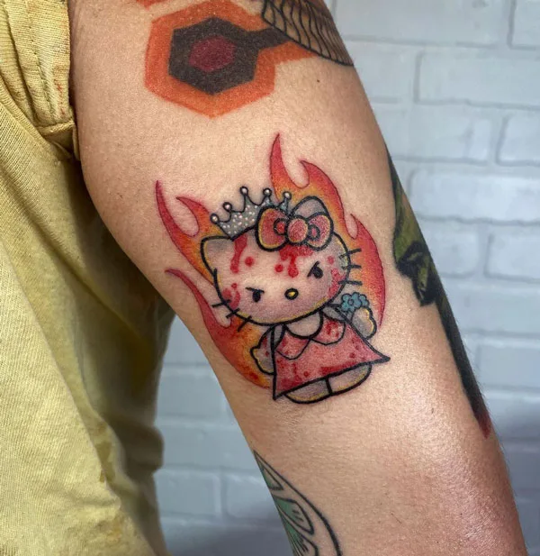Hello Kitty tattoo 25