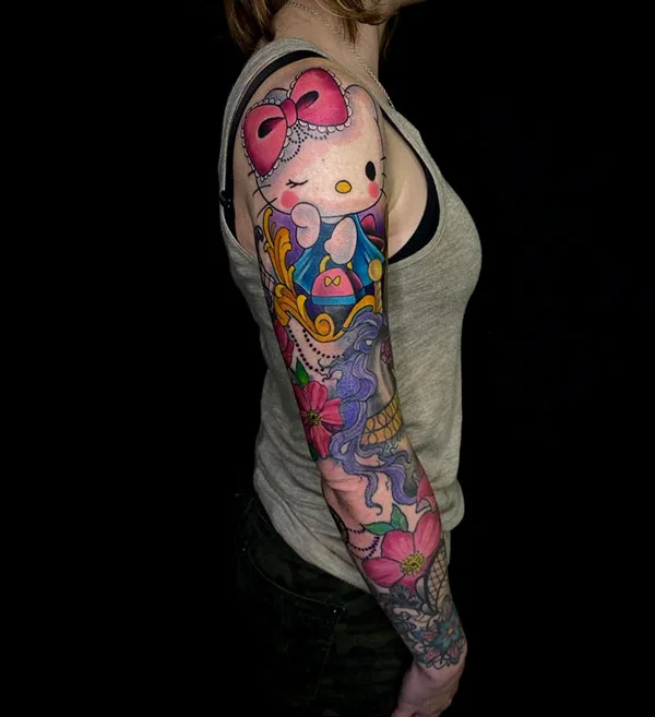 Hello Kitty tattoo 27