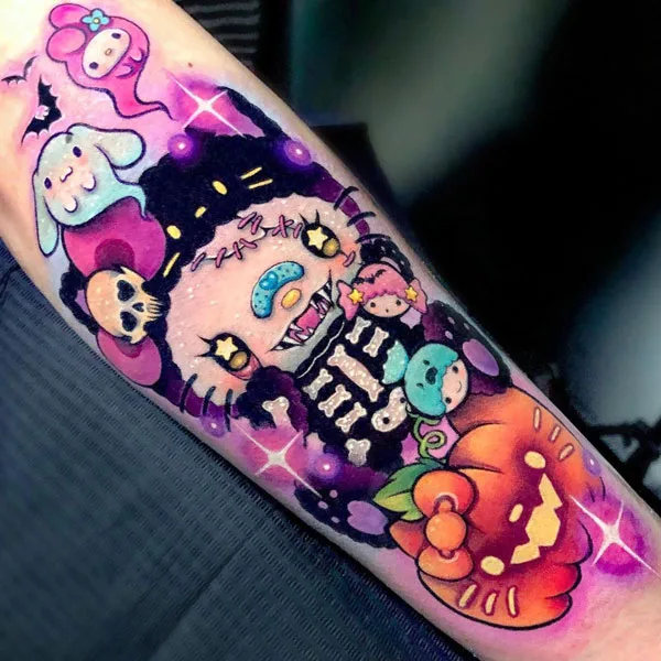 Hello Kitty tattoo 3