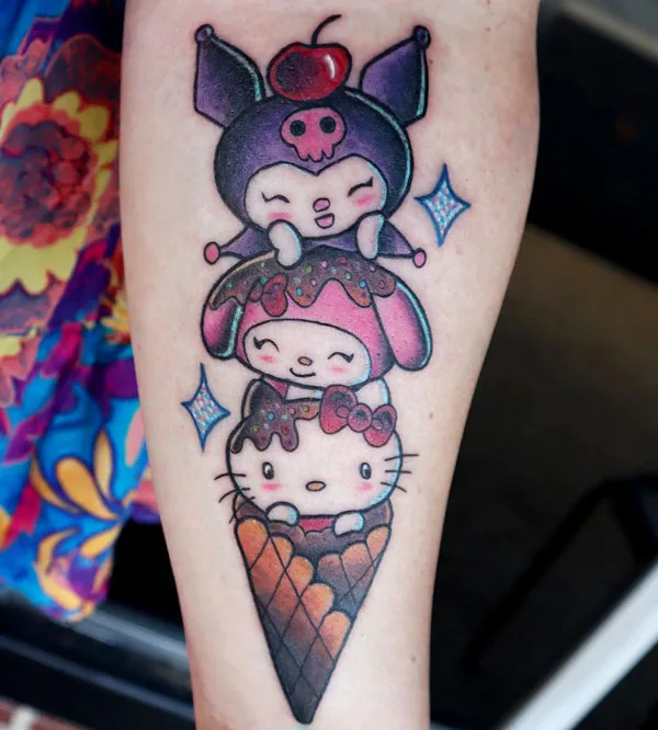Hello Kitty tattoo 44