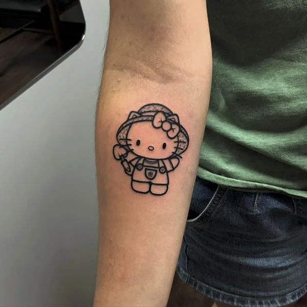 Hello Kitty tattoo 48