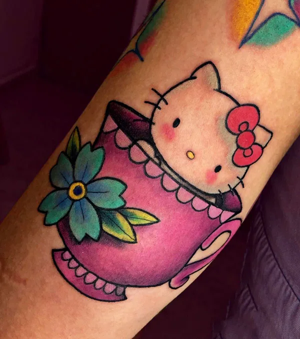 Hello Kitty tattoo 49