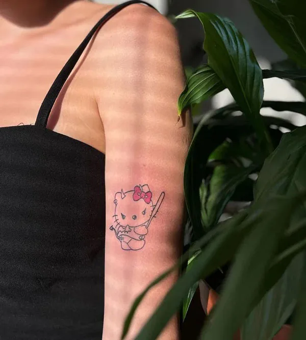 Hello Kitty tattoo 54