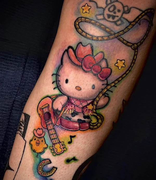 Hello Kitty tattoo 68