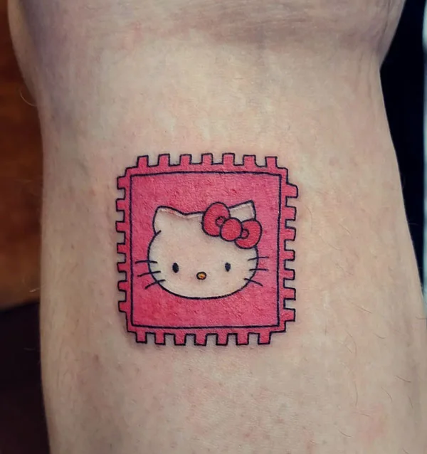 Hello Kitty tattoo 70
