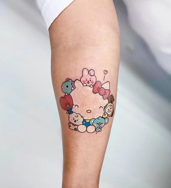 Hello Kitty tattoo 73