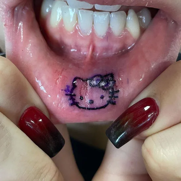 Hello Kitty tattoo 90