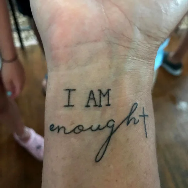 I am enough tattoo 26