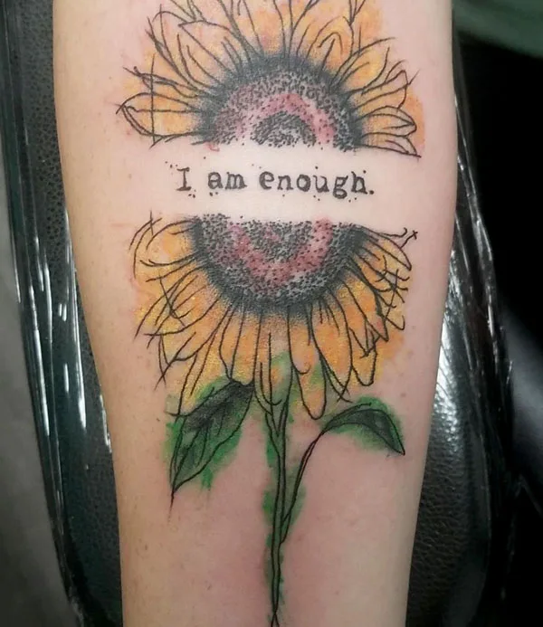 I am enough tattoo 3