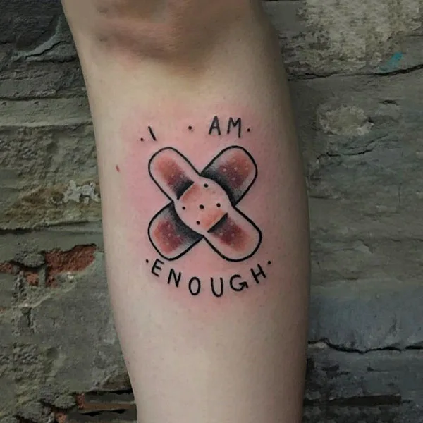 I am enough tattoo 4