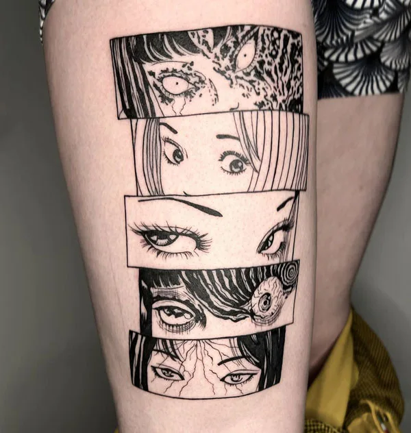Junji Ito Tattoo 81