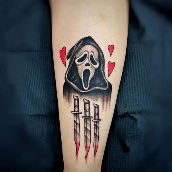 Scream tattoo 27