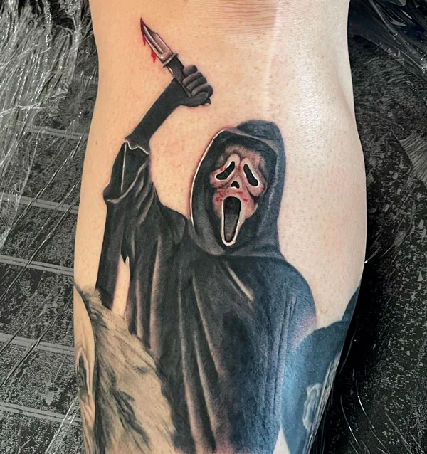 Scream tattoo 31