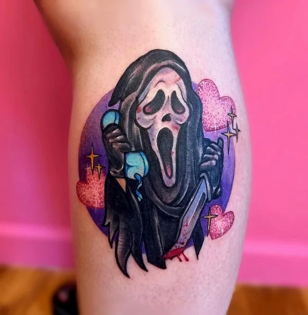 Scream tattoo 33