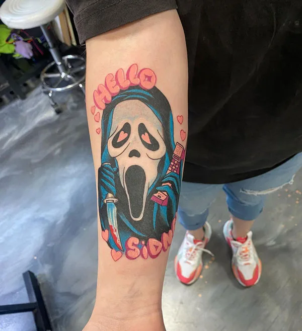 Scream tattoo 49