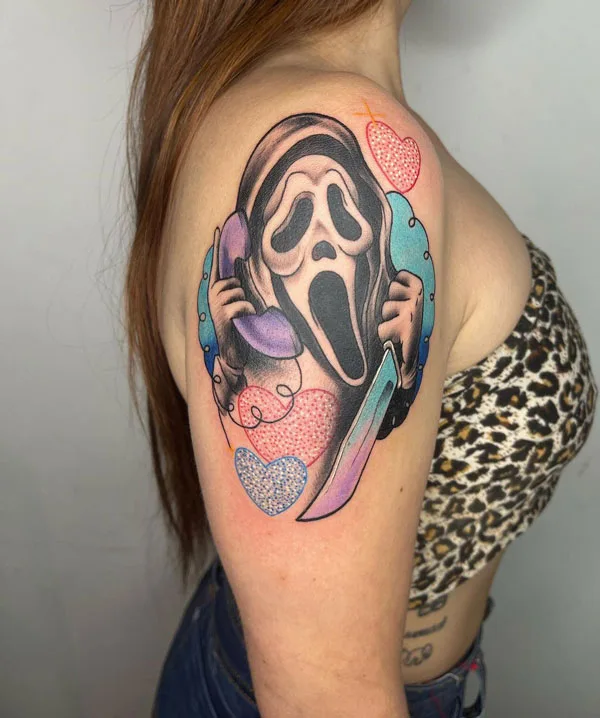 Scream tattoo 54