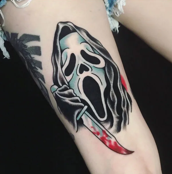 Scream tattoo 79