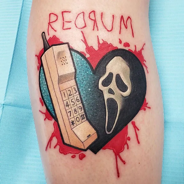 Scream tattoo 81