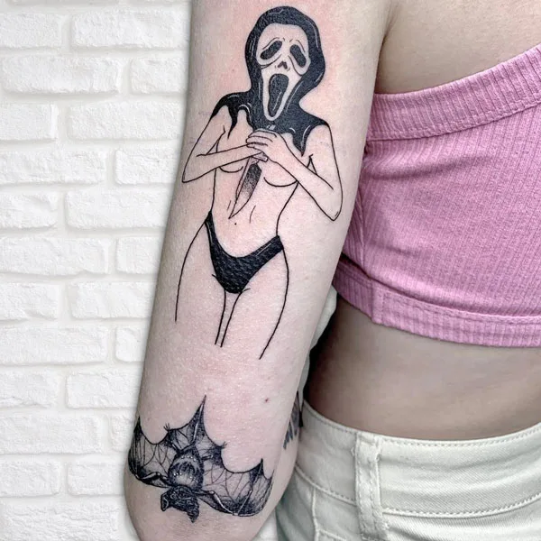 Scream tattoo 82