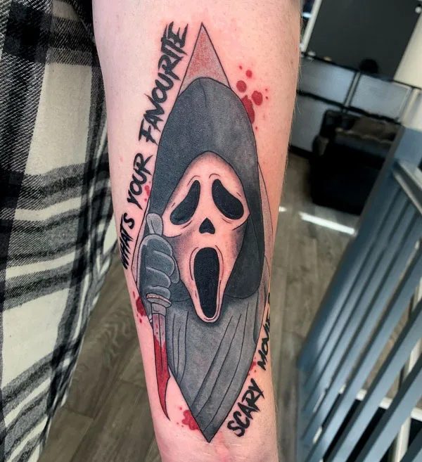 Scream tattoo 83