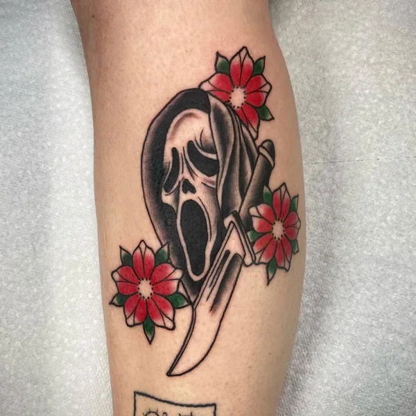 Scream tattoo 84