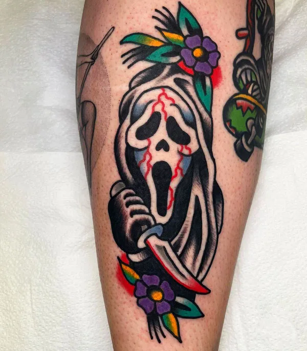 Scream tattoo 87