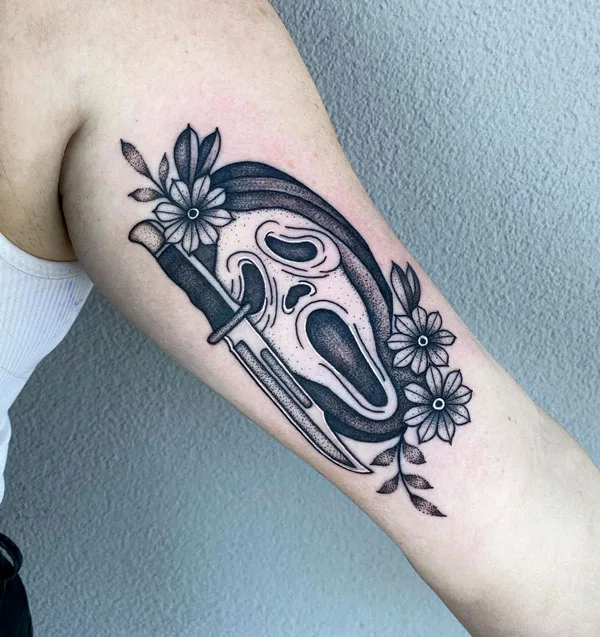 Scream tattoo 96