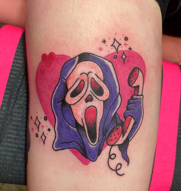 Scream tattoo 97