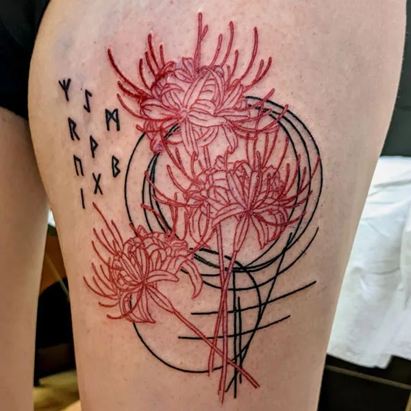 Spider Lily Tattoo 106
