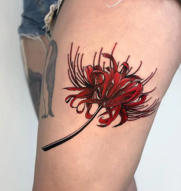 Spider Lily Tattoo 109