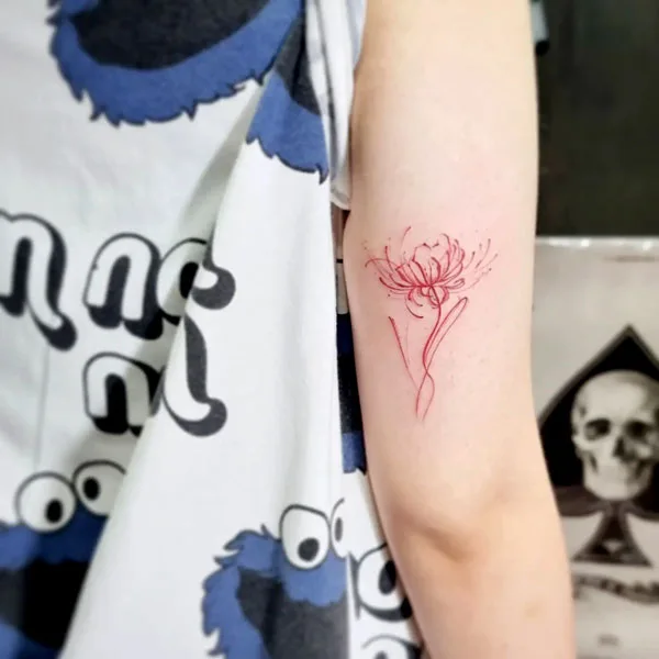 Spider Lily Tattoo 112