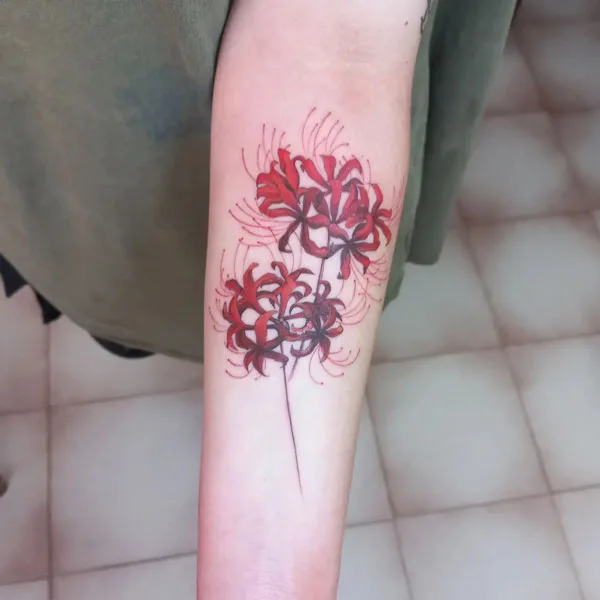 Spider Lily Tattoo 132