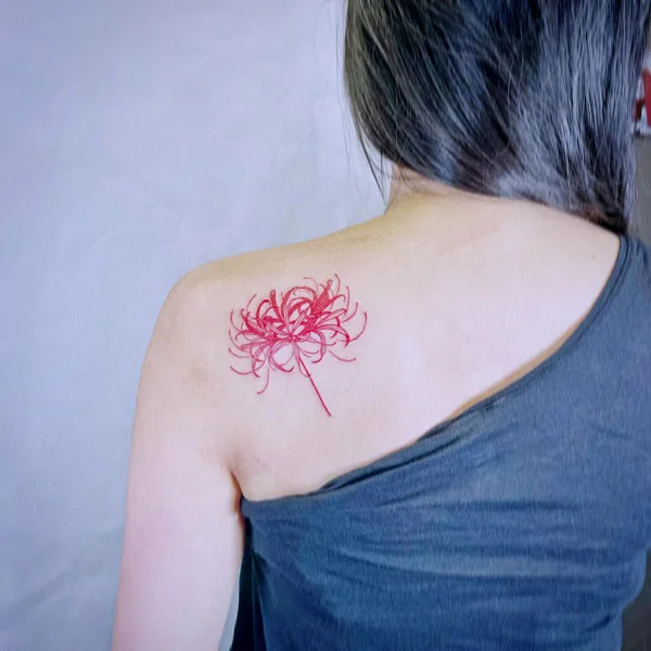 Spider Lily Tattoo 29
