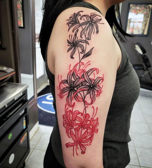 Spider Lily Tattoo 31