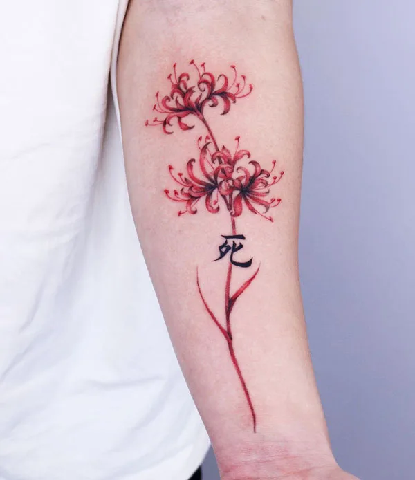 Spider Lily Tattoo 46
