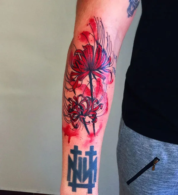 Spider Lily Tattoo 49